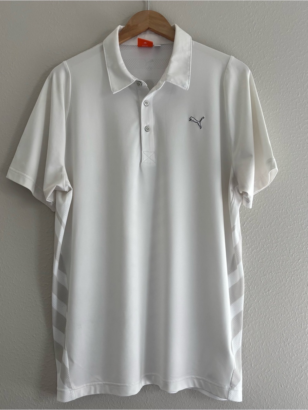 Puma Men’s White Polo Shirt